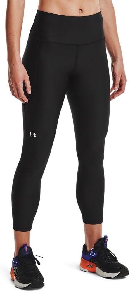 Under Armour Women’s HeatGear Armour High Waisted Ankle No-Slip Leggings