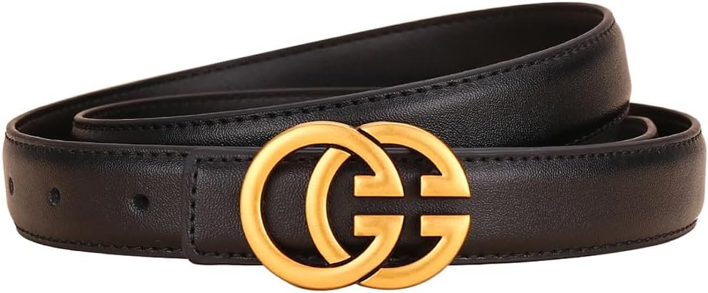 Classics Leather Belt for Women Fashion Ladies Belts for Jeans Dress Pants