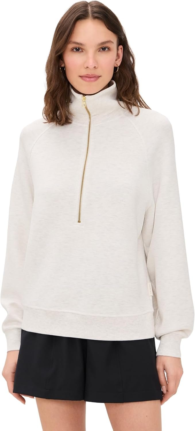 Varley Women’s Selene Half Zip Marl Pullover