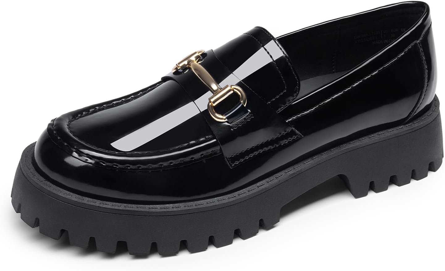 DREAM PAIRS Loafers for Women Platform Chunky Penny Loafer Slip On Casual Dressy Business Shoes with Arch Support