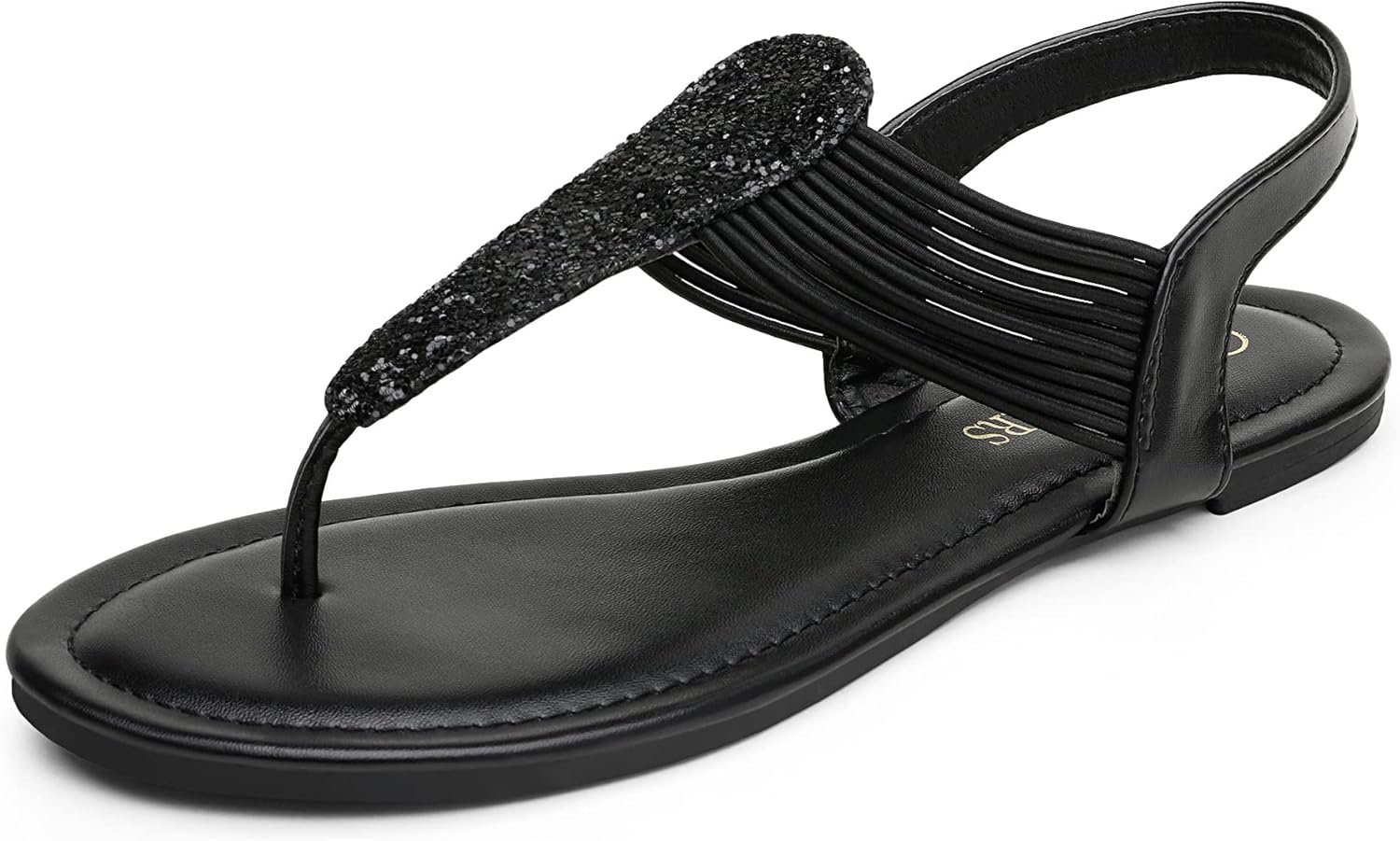 DREAM PAIRS Women’s Elastic Strappy String Thong Ankle Strap Summer Gladiator Sandals