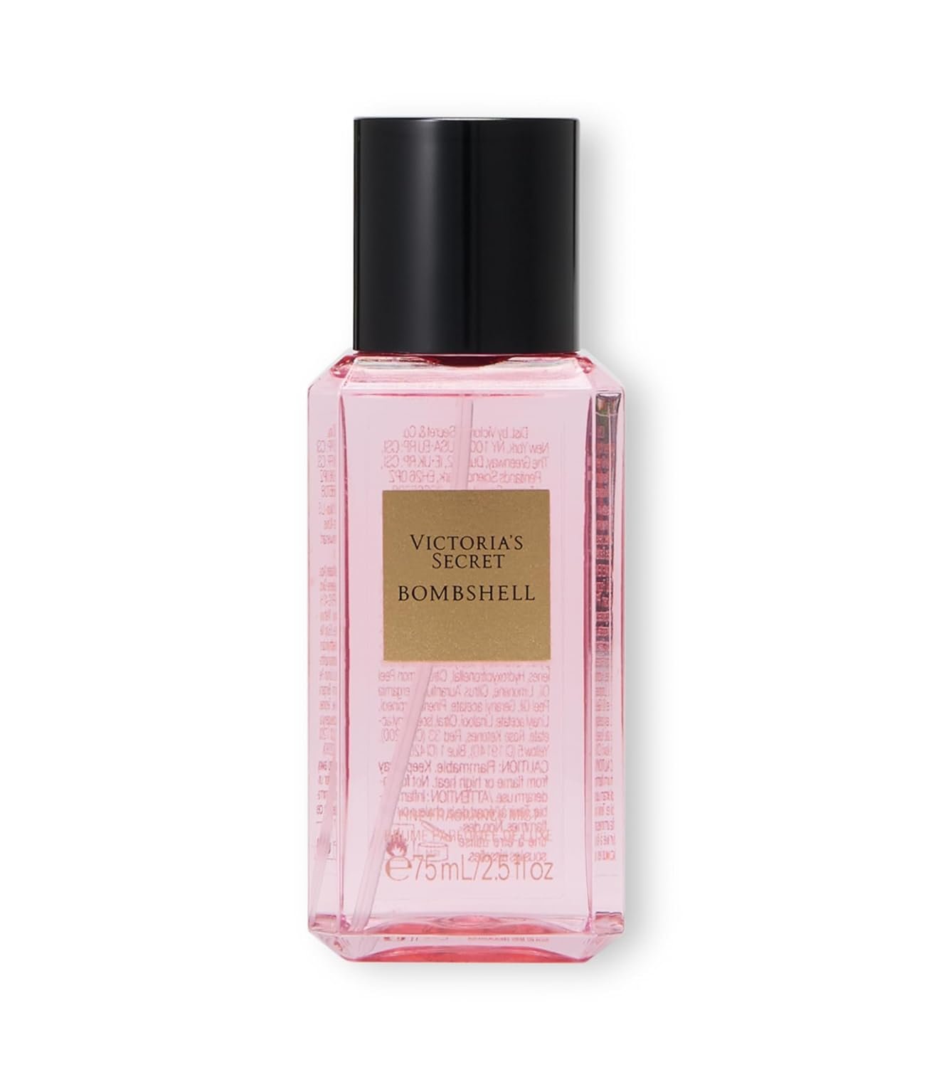 Victoria’s Secret Bombshell Mini Fragrance Mist, Notes of Purple Passion Fruit, Shangri-La Peony & Vanilla Orchid, Travel Size Body Spray for Women (2.5 oz)