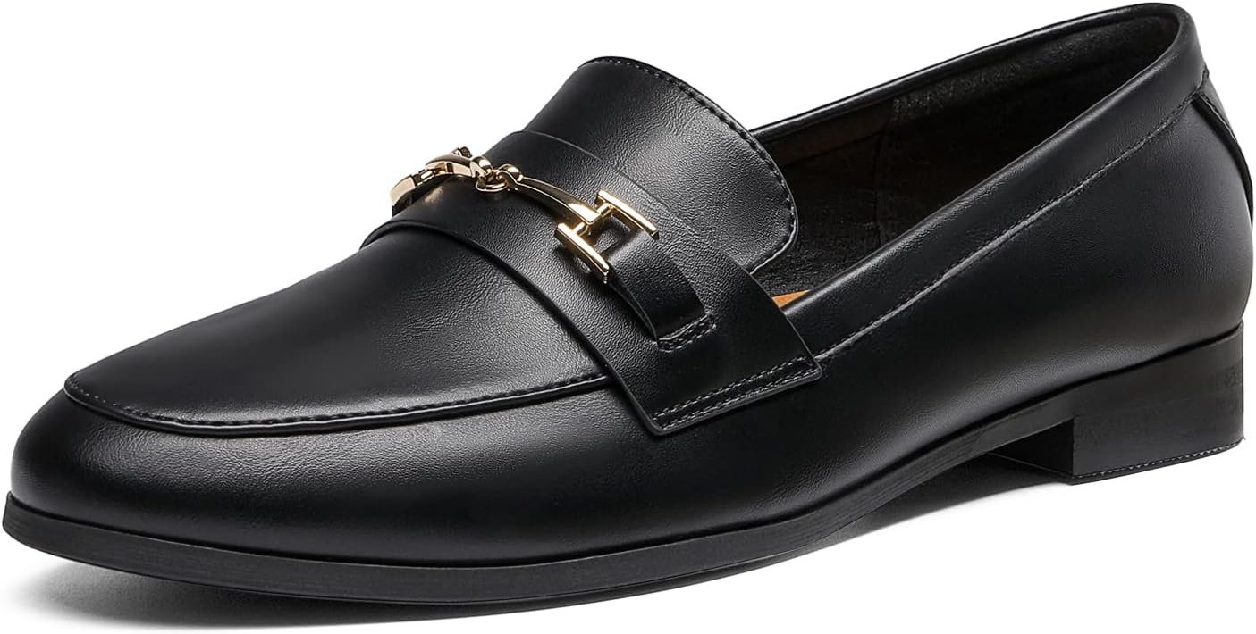 DREAM PAIRS Women’s Loafers Penny Loafers Fashion Comfortable Flats Dressy Shoes