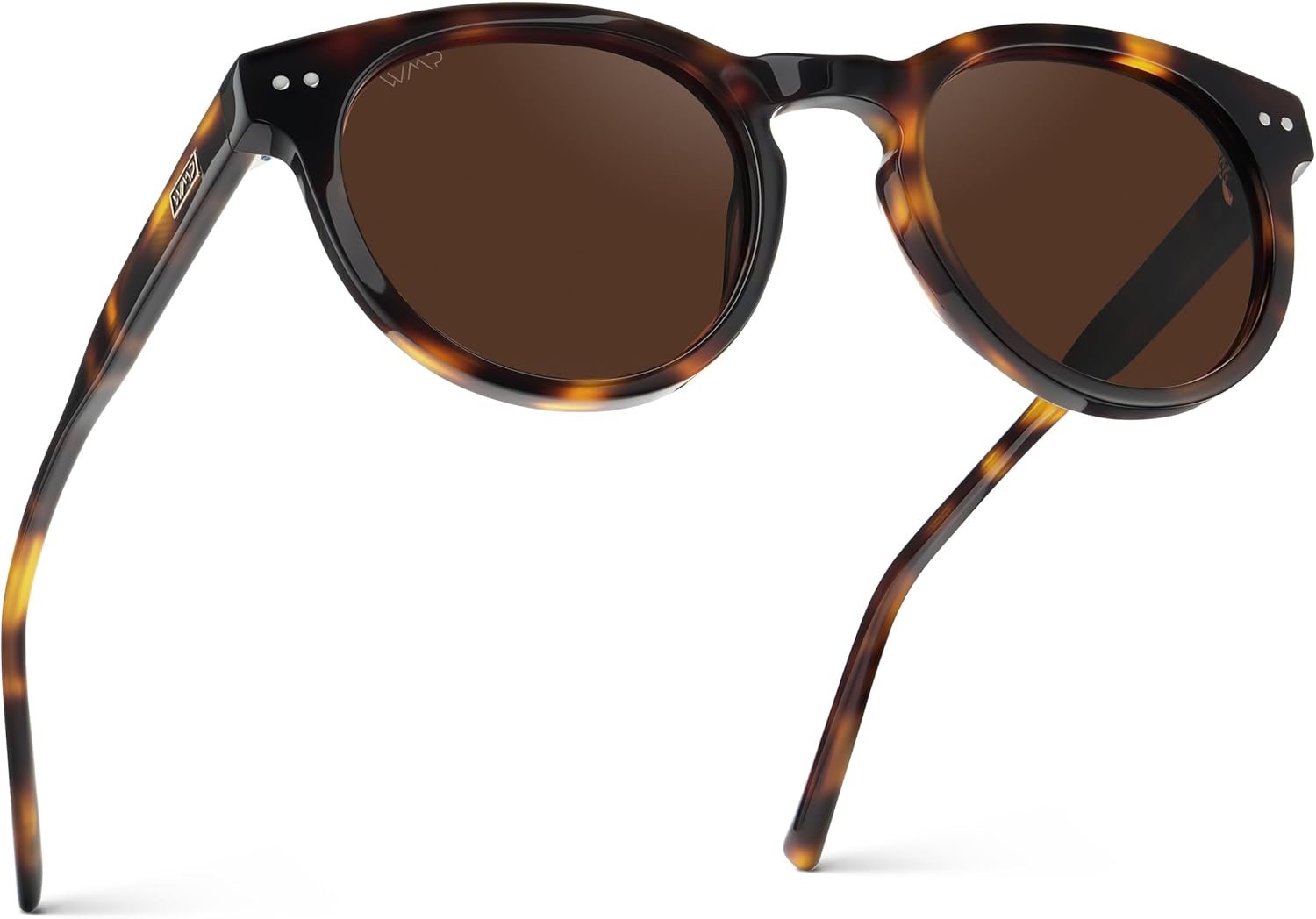 WearMe Pro Round Polarized Sunglasses for Women – Retro Classic UV400 Protection for Driving & Everyday Wear