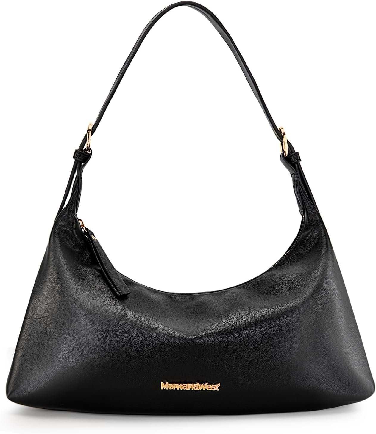 Montana West MEDIUM Shoulder Purses for Women Crescent Hobo Bags Trendy Purses