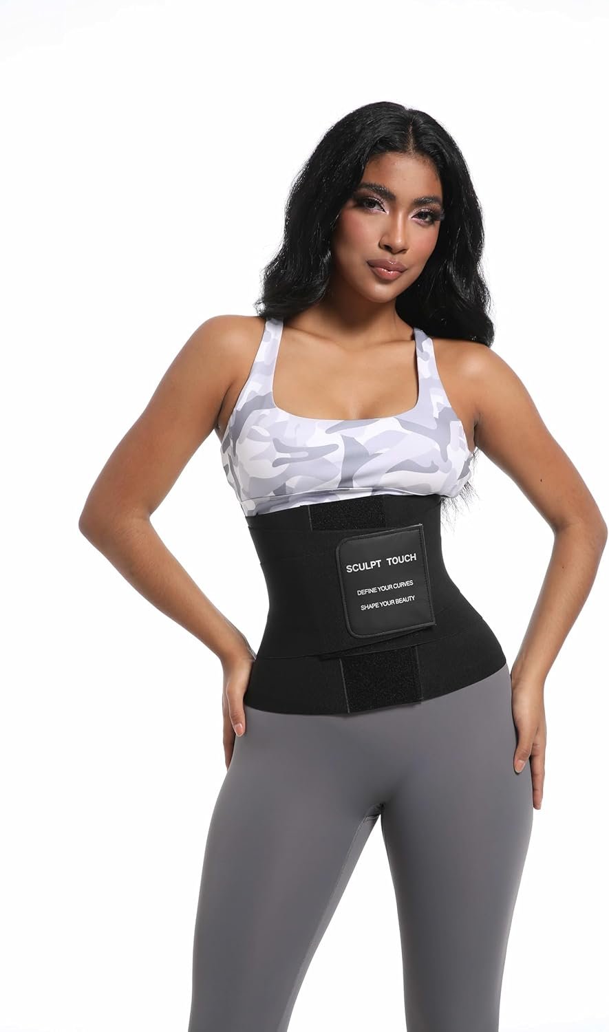SCULPT TOUCH Women’s Waist Trainer Corset, Tummy Control Shapewear Belt for Workout