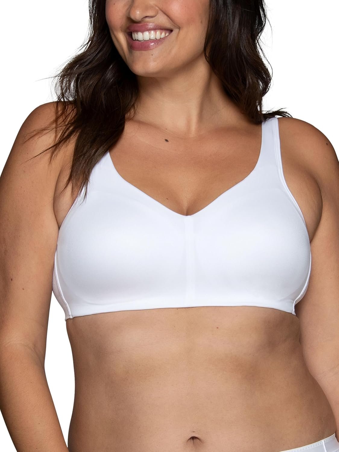Vanity Fair Women’s Beauty Back Smoothing Wireless Bra, Comfort and Support, Simple Sizing Available S-3xl