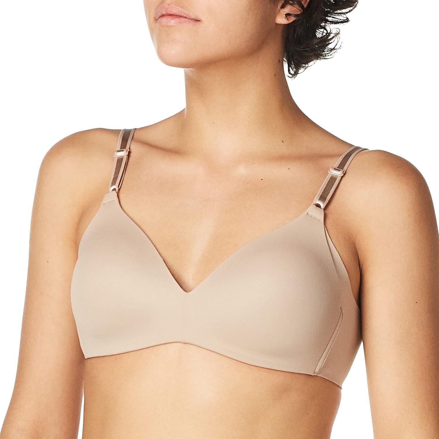 Warner’s womens Blissful Benefits Women’s Underarm-smoothing Comfort Wireless Lightly Lined T-shirt Bra