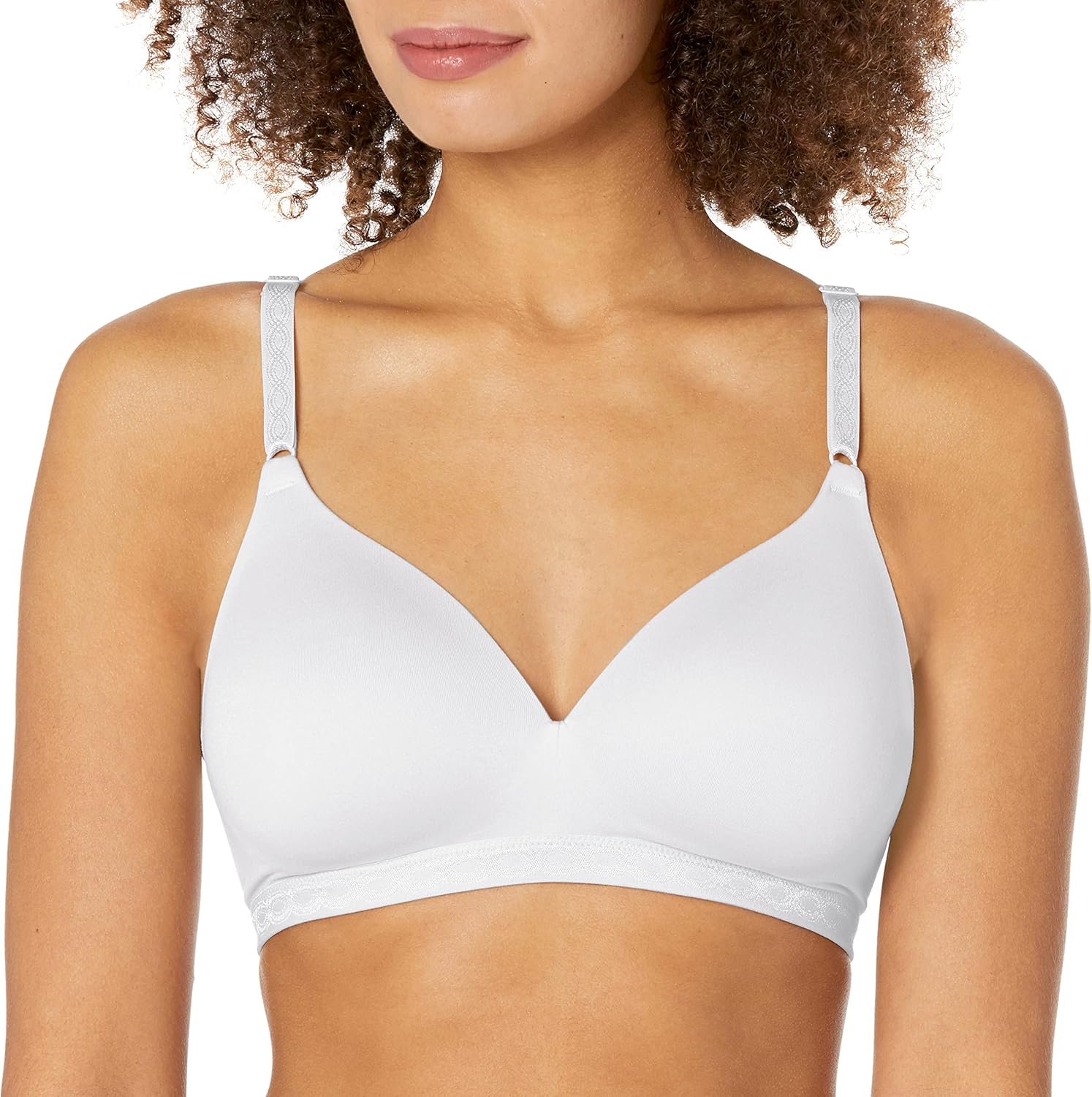 Warner’s Womens Simply Perfect Super Soft Wireless Lightly Lined Comfort Bra Rm1691t