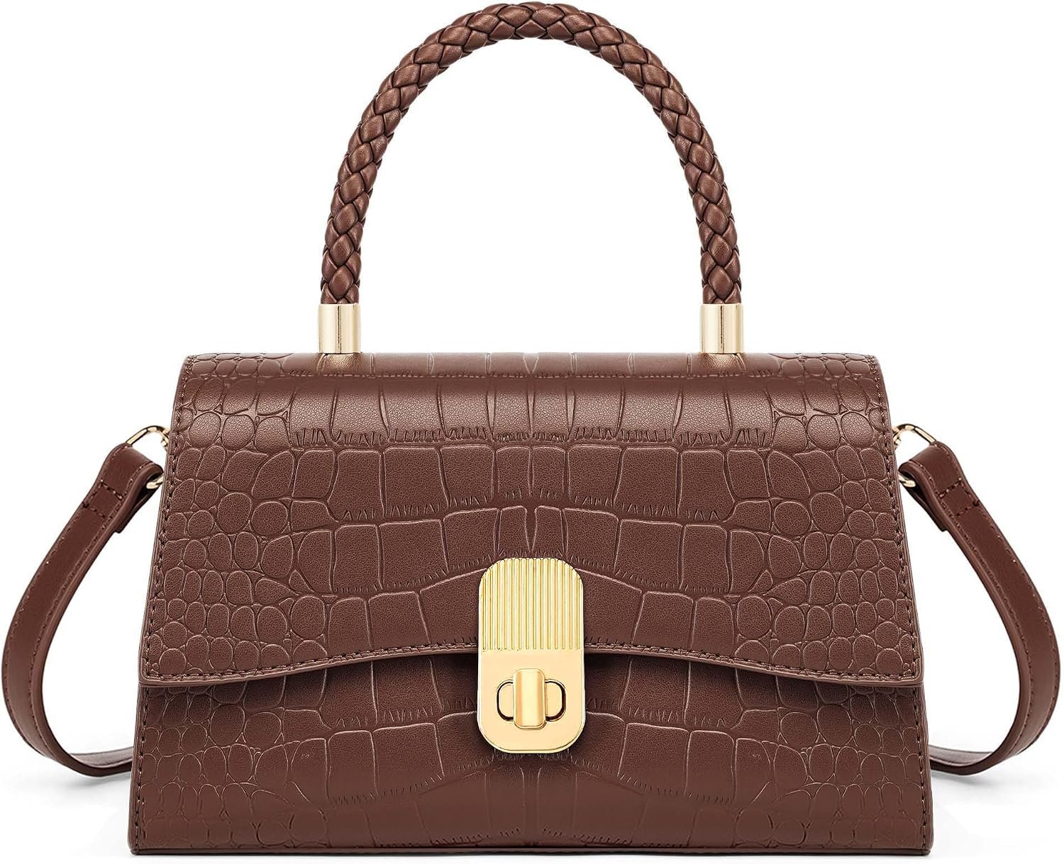 Top Handle Bag Small handbags for women Medium Square purses Designer Clutch with Detachable Strap