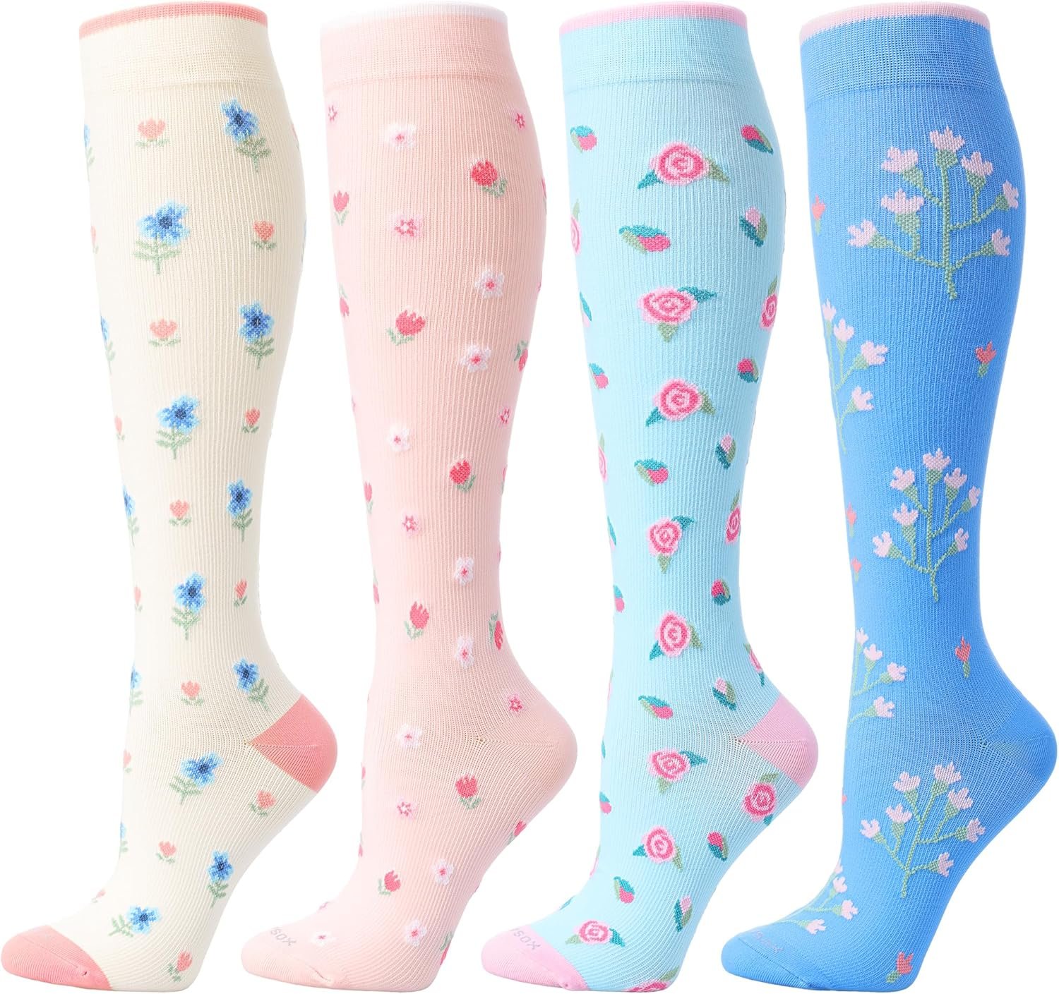 LEVSOX Compression Socks Women and Men, 20-30mmHg, Best for Nurses, Travel, Pregnancy
