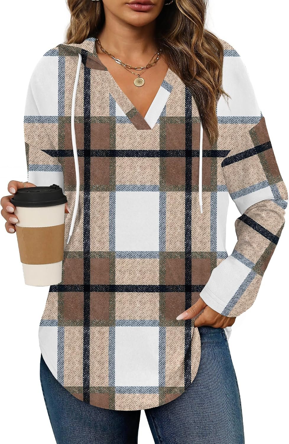 Grace’s Secret Womens Soft Fleece Hoodie Sweatshirts Casual Long Sleeve Shirts Early Fall Fashion Clothing