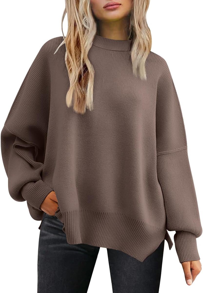 LILLUSORY Women’s Oversized Batwing Knit Sweaters 2026 Fall Fashion Outfits
